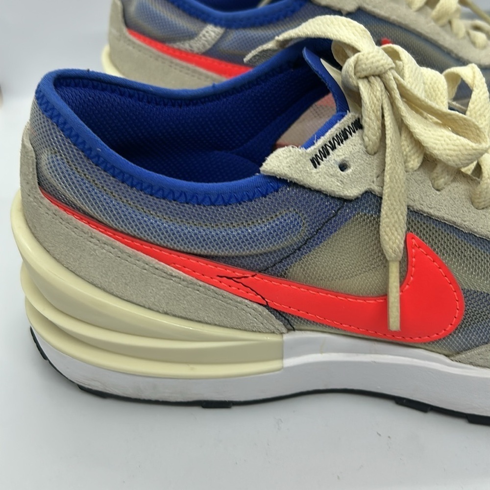 NIKE WAFFLE ONE (GS) 7 Youth 8.5 WOMEN’S ‘COCONUT MILK CRIMSON ROYAL’
USED GOOD - Picture 10 of 15